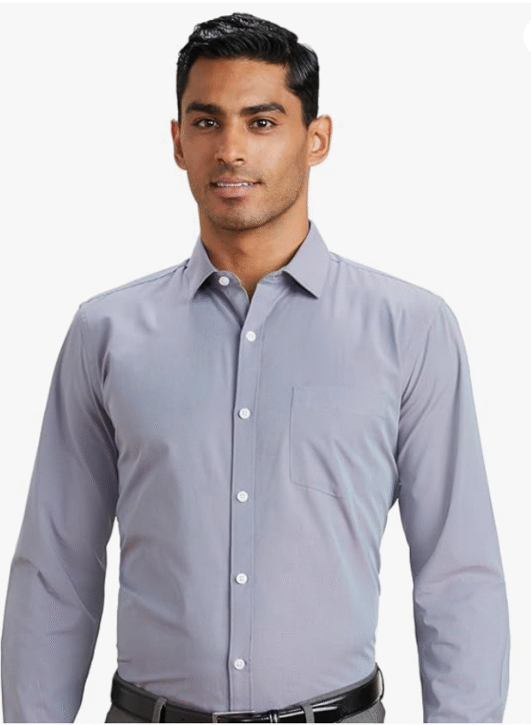 Symbol Men's Cotton Rich Formal Shirt | Plain | Full Sleeve